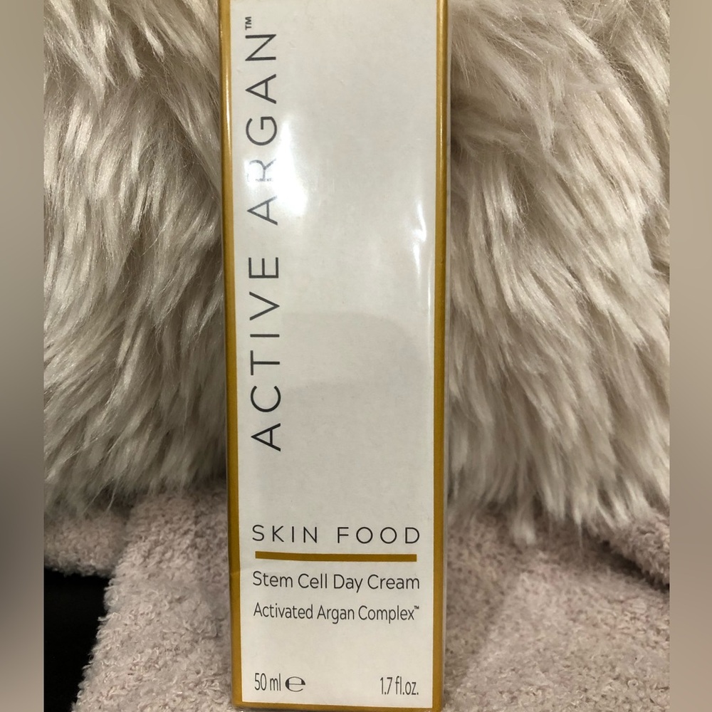 NIB! Active Argan Skin Food Stem Cell Day Cream